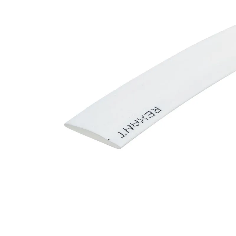 Трубка термоусаживаемая ТУТ нг 10,0/5,0мм, белая, ролик 2,44м REXANT - Фото 2