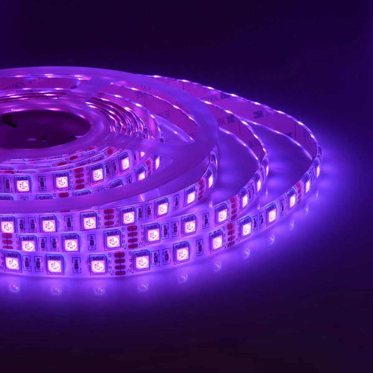 Комплект светодиодной ленты с аксессуарами smd5050 60д/м 12В IP65 5м RGB Apeyron - Фото 23