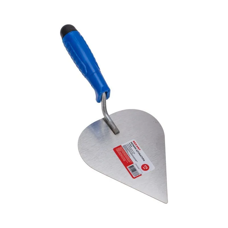 Кельма штукатура, нержавеющая сталь, 175мм, пластиковая ручка REXANT 89-2204