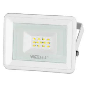 Прожектор светодиодный СДО 10Вт 850лм 5500K IP65 белый (40шт/уп) WOLTA WFL-10W/06W