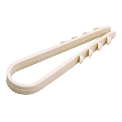 Дюбель-хомут 19-25мм, круглый, белый (100 шт/уп) REXANT - Фото 2