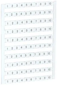 Маркеры для КВИ-4/16мм2 с нумерацией №№ 1-10 IEK YZN30M-004-K00-10