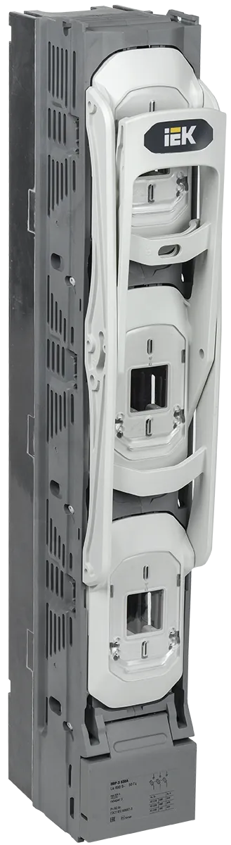 Предохранитель-выключатель-разъединитель ПВР-3 вертикальный 400А 185мм с одновременным отключением IEK SPR20-3-3-400-185-100