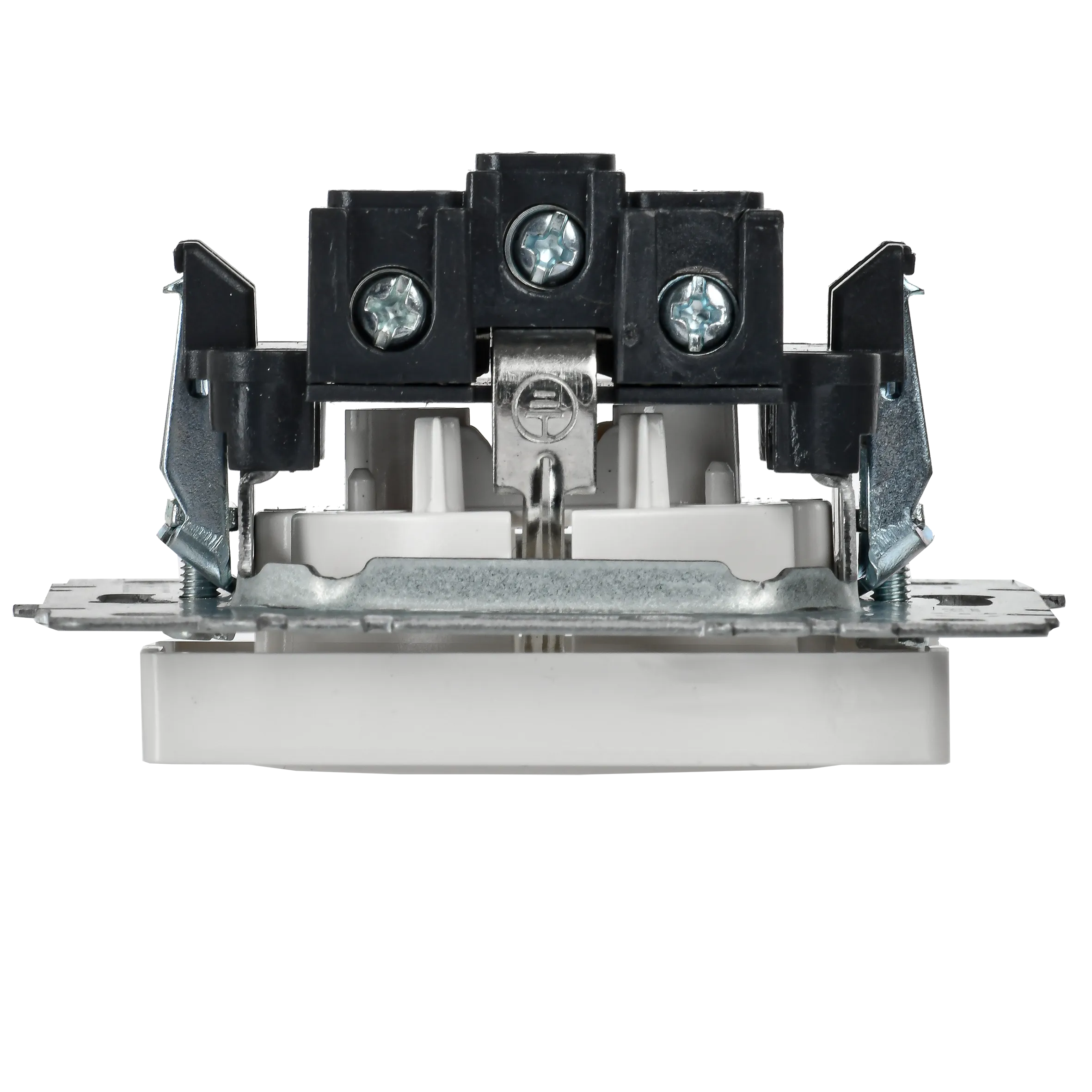 BRITE Розетка 1-местная с заземлением без защитных шторок 16А РС11-1-0-БрБ белый IEK - Фото 6