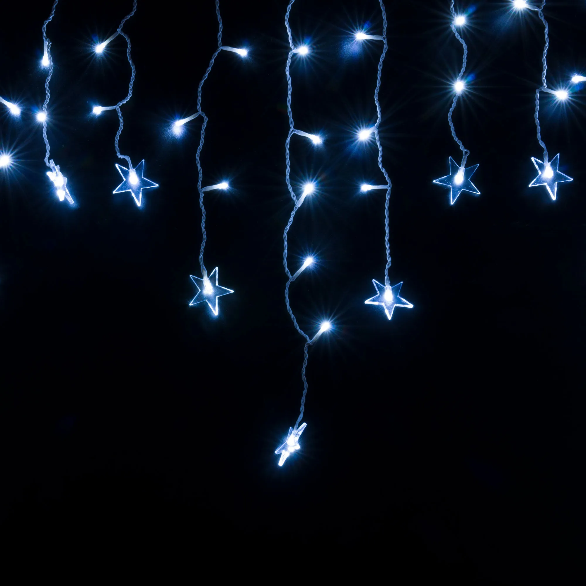 Светодиодная гирлянда бахрома белый 3*0,6м IP65 100-102 Elektrostandard - Фото 7