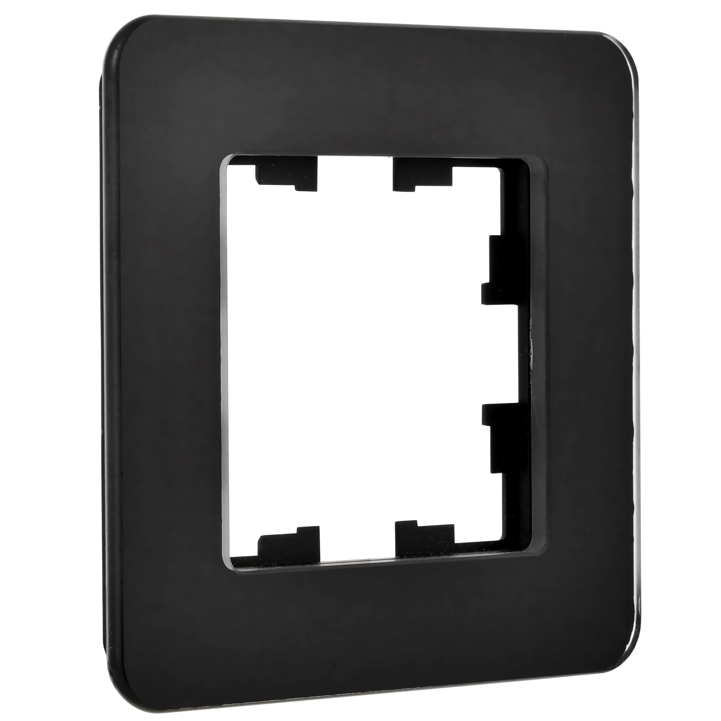 BRITE Рамка 1-местная РУ-1-2-Бр стекло черный RE IEK - Фото 6