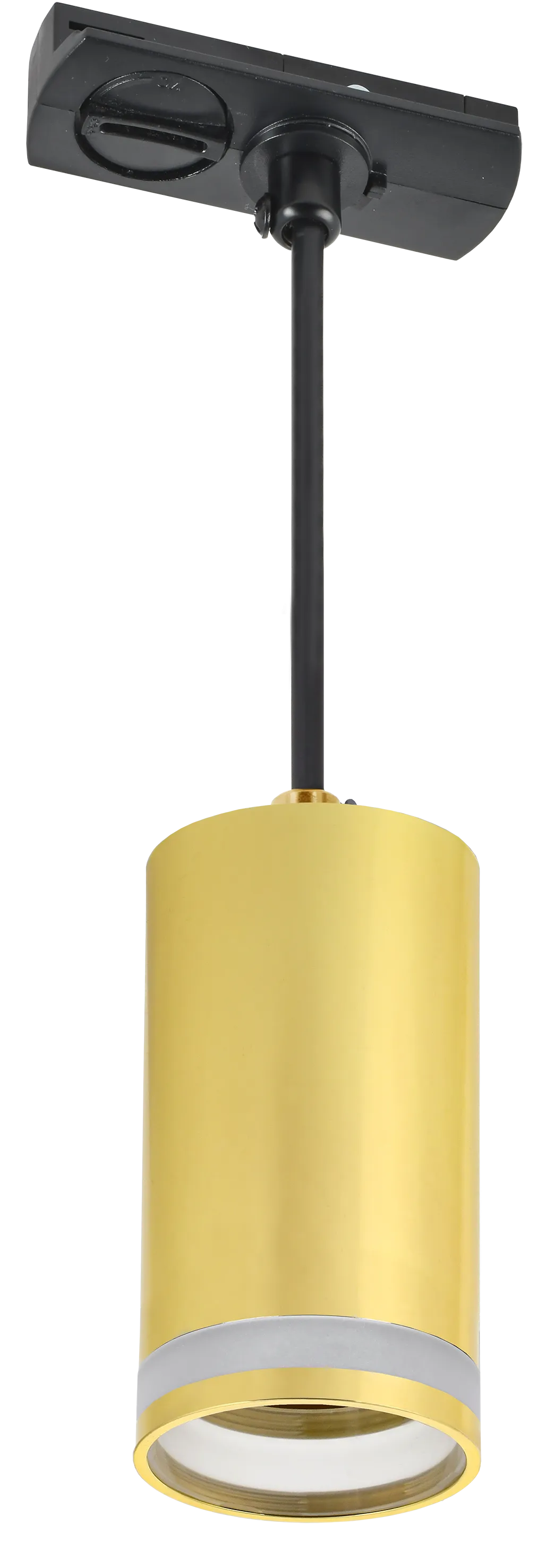 LIGHTING Светильник 4117 декоративный трековый подвесной под лампу GU10 золото IEK