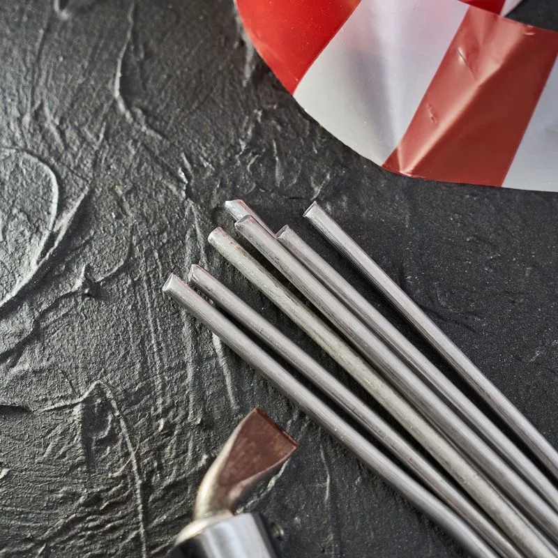 Припой пруток ПОС-40, Ø8мм, длина 400мм, ГОСТ 21931-76, олово 40%, свинец 60% (упак. 1 шт) REXANT - Фото 2