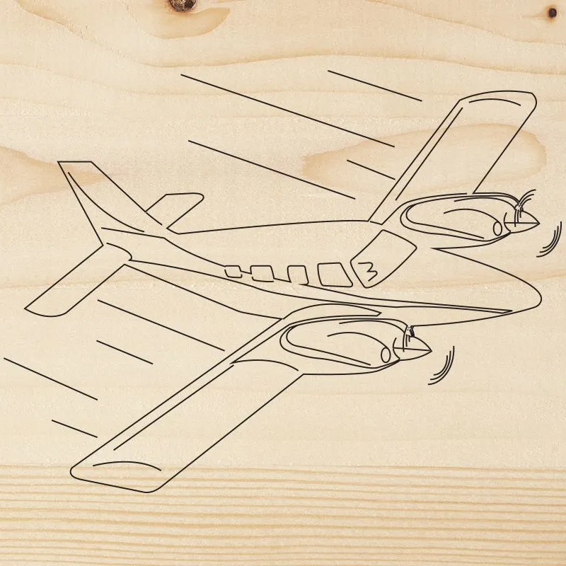 Доска для выжигания «Самолет», 150х150мм, 1 шт., пакет REXANT 12-0915