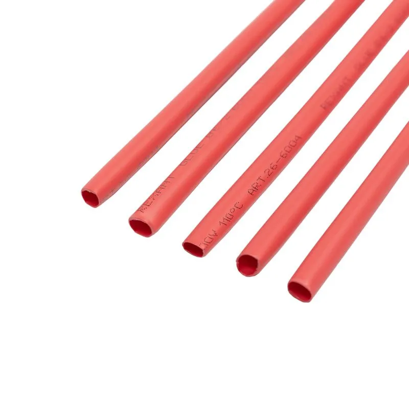 Трубка термоусаживаемая СТТК (3:1) двустенная клеевая 6,0/2,0мм, красная, упаковка 10 шт. по 1м REXANT - Фото 4