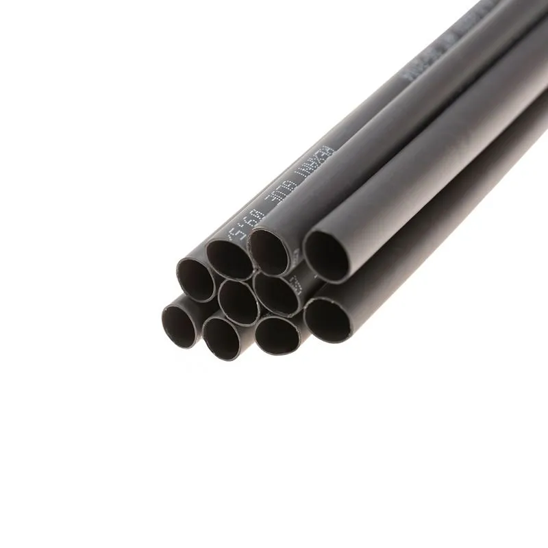 Трубка термоусаживаемая СТТК (2:1) двустенная клеевая 9,5/4,75мм, черная, упаковка 10 шт. по 1м REXANT - Фото 5