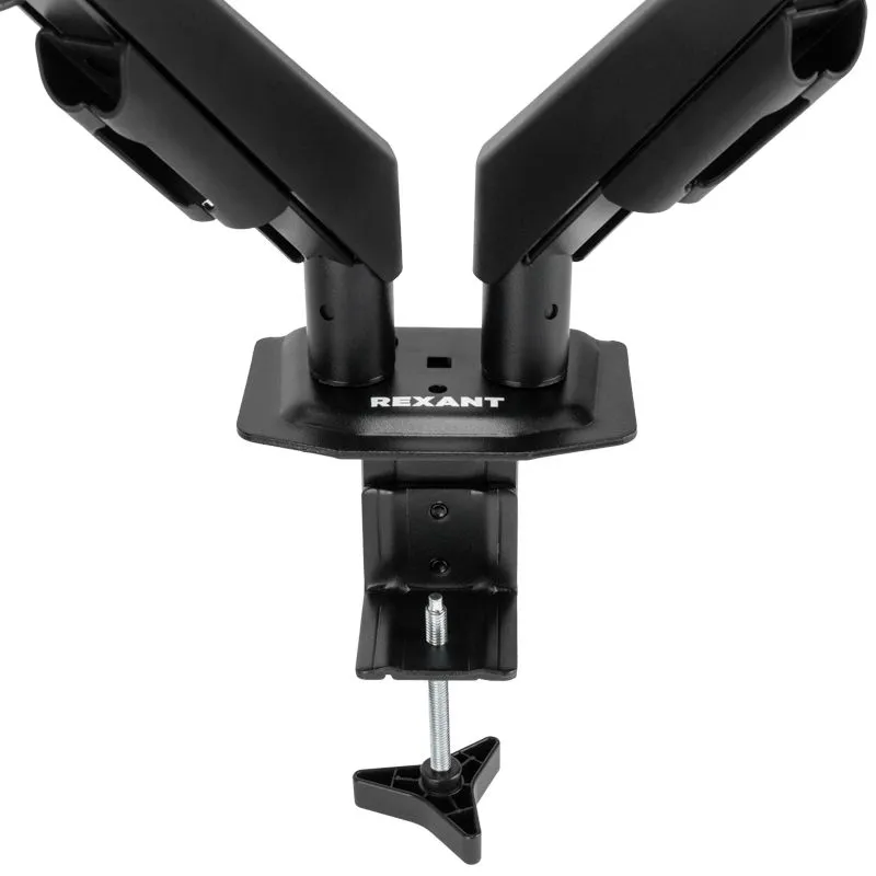 Кронштейн для двух мониторов 13"-32", настольный с газлифтом, серия PROFI REXANT - Фото 5