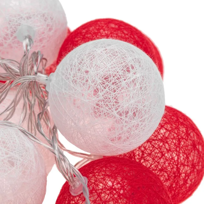 Тайские фонарики Магия 3,5 м, 20 LED, прозрачный ПВХ, теплый белый, питание USB NEON-NIGHT - Фото 4