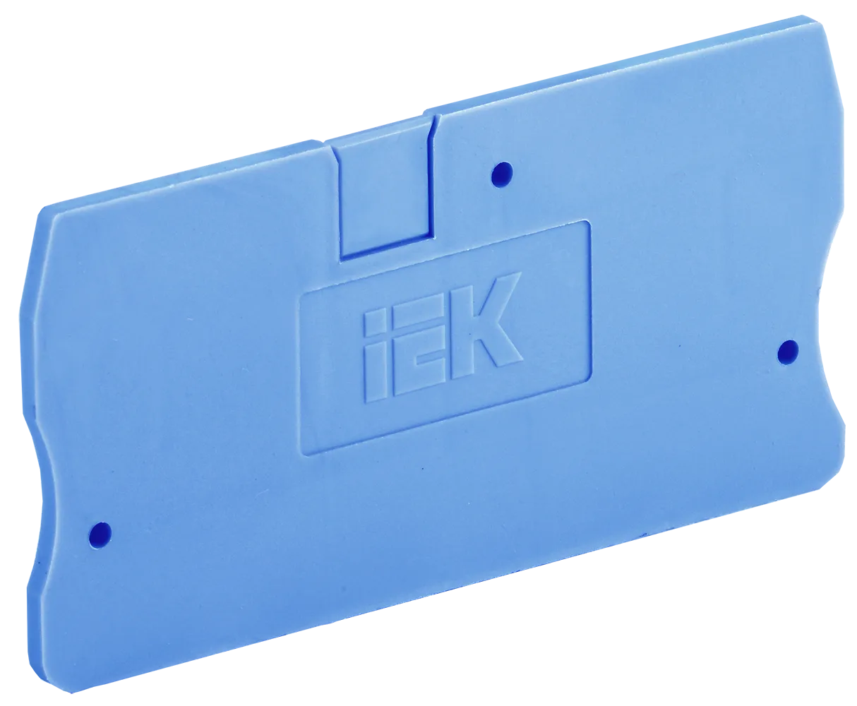 Заглушка для КПИ 2в-6 синяя IEK