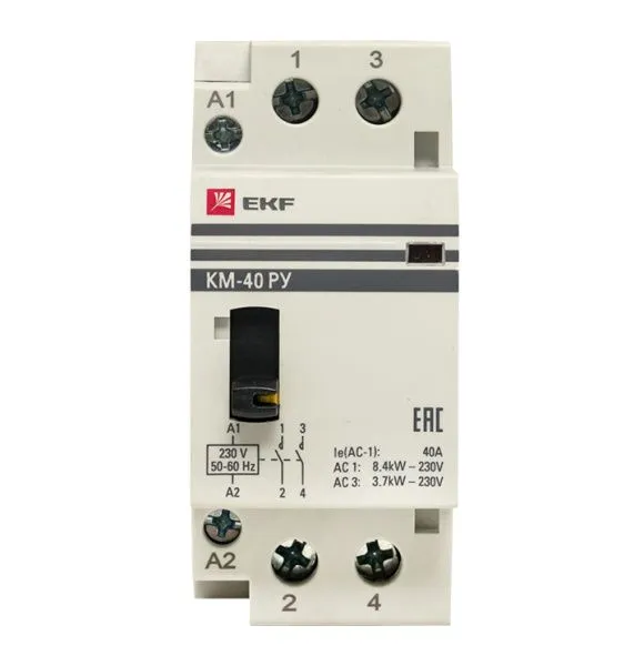 КМ РУ 40А 1NO+1NC (2 мод.) EKF