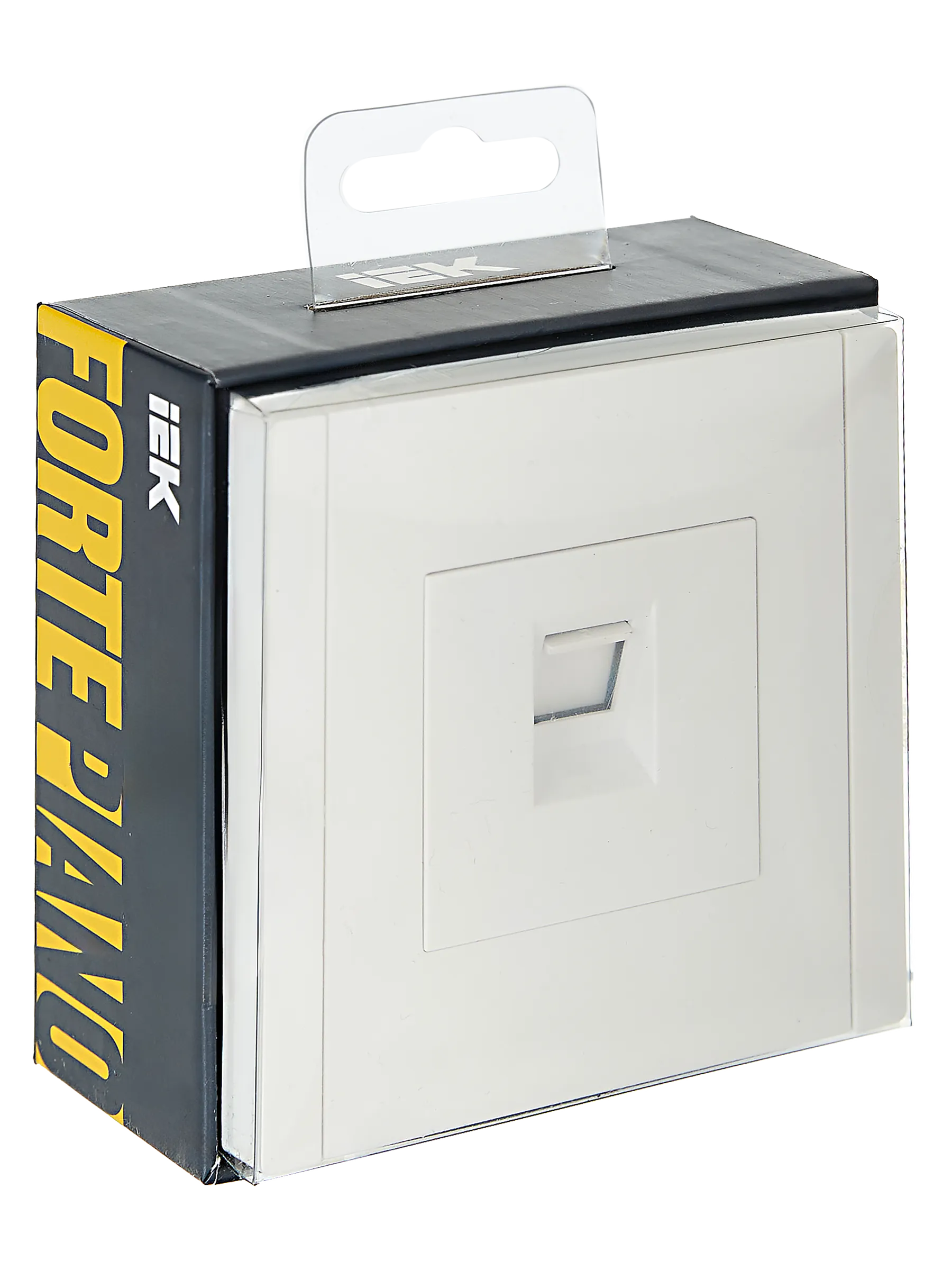 FORTE&PIANO Розетка компьютерная RJ45 кат.6 FP231 белый IEK - Фото 2