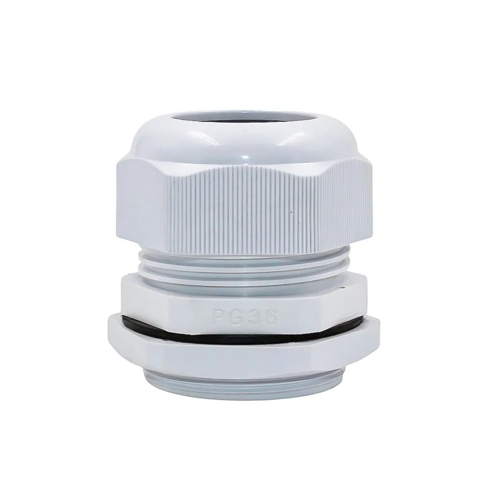 Ввод кабельный PG-36 серый, нейлон, IP68 (d кабеля 25-33 мм) DEKRON 0807-0010