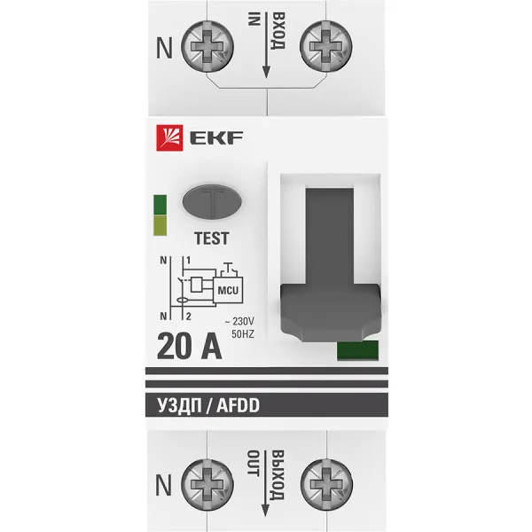 УЗДП 1P+N 20А EKF PROxima