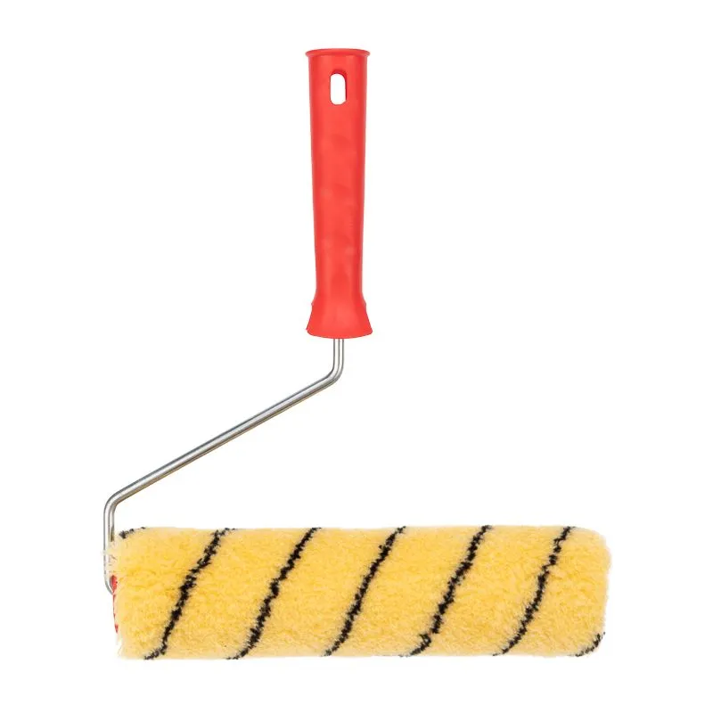 Валик полиакрил желтый с черной полосой, ворс 11 мм, ширина ролика 240 мм, бюгель 6 мм, Ø 42 мм REXANT - Фото 5