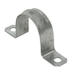 Скоба метал. двухлапковая d31-32 мм (10 шт) EKF PROxima sm-2-31-32-r