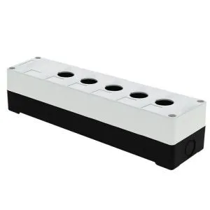 КП105 пластиковый 5 кнопок белый EKF cpb-105-w