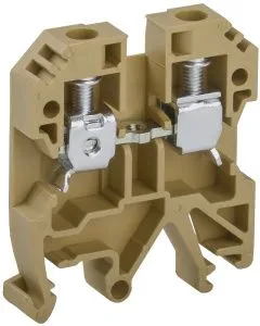 Клемма винтовая КВИ-6мм2 желтая IEK YZN30-006-K05