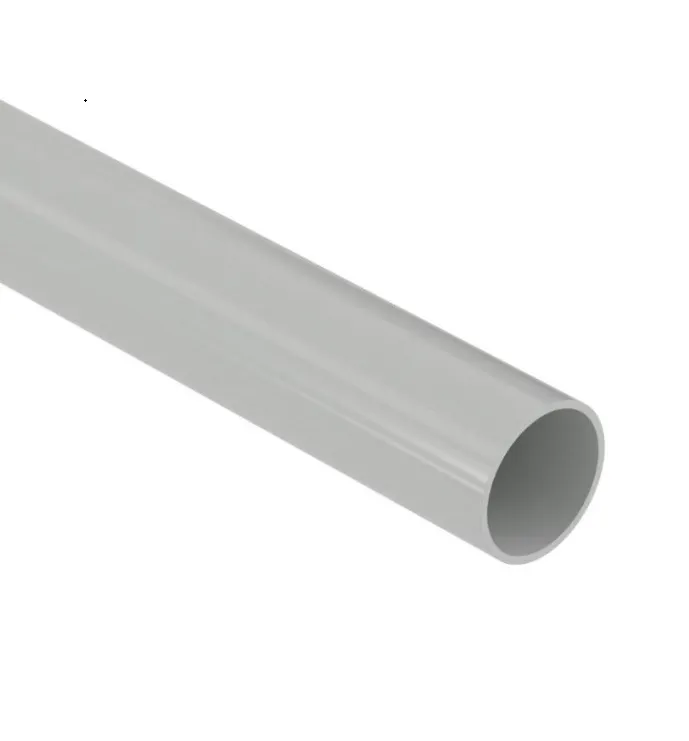Труба жесткая ПВХ 3-х метровая атмосферостойкая d25мм (150 м/уп) СЕРАЯ 600-025С