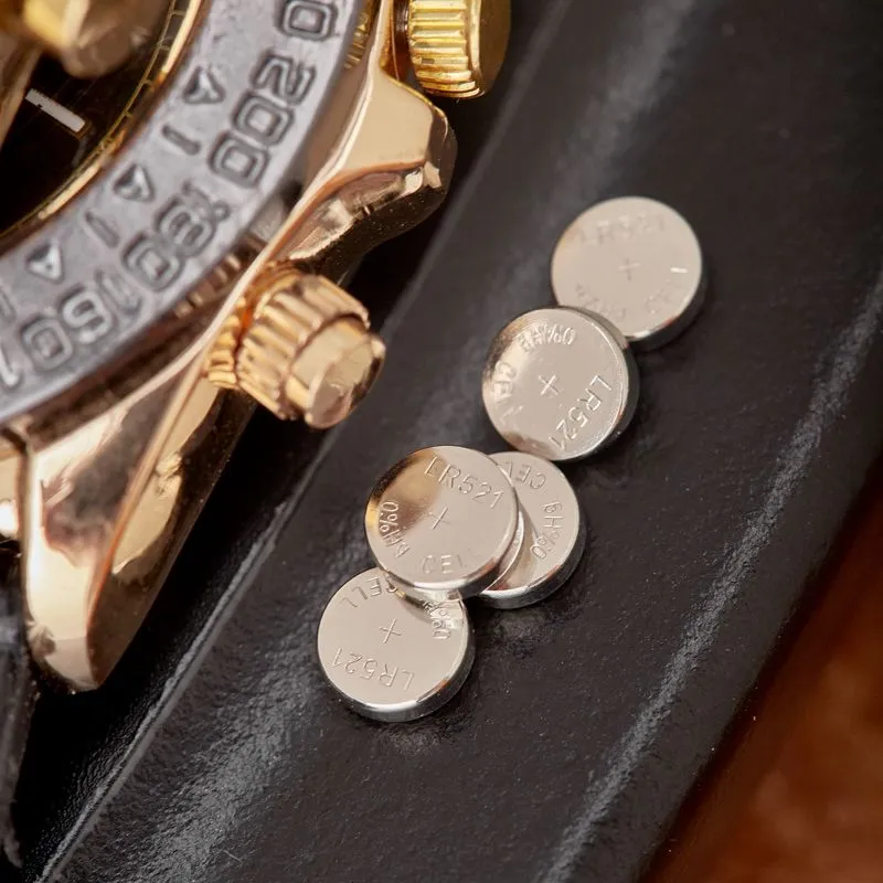 Батарейка часовая LR50, 1,5В, 10 шт (AG0, LR521, G0, 379, SR521W) блистер REXANT - Фото 4