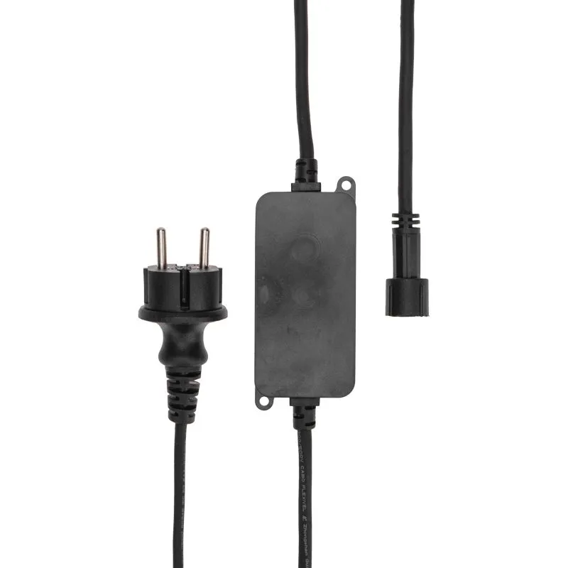 Контроллер с радиопультом для уличных гирлянд Сеть и Твинкл, черный NEON-NIGHT 217-204