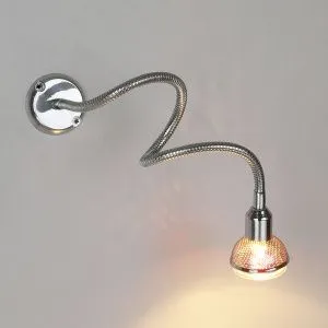Светильник настенный с гибким корпусом 1214 MR16 хром Elektrostandard a023769