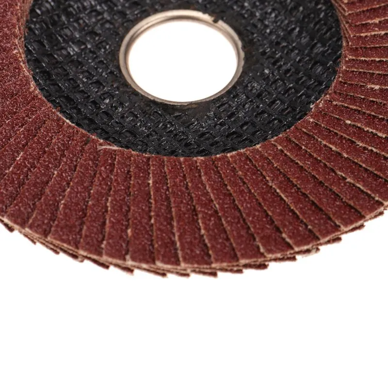 Круг лепестковый торцевой, P80, 115х22,2мм KRANZ - Фото 5