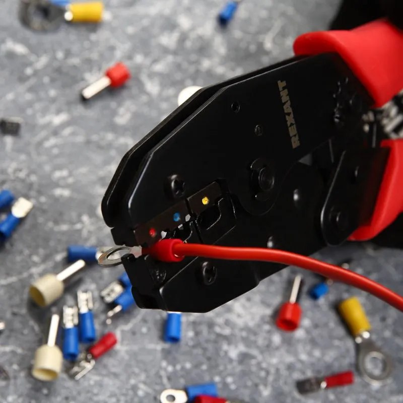 Кримпер HT-301W для обжима изолированных клемм 0,5-6,0мм² REXANT - Фото 3