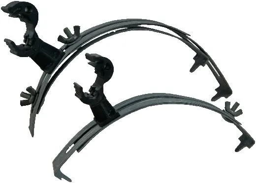 Держатель коньковый регулируемый большой с пластиковым фиксатором