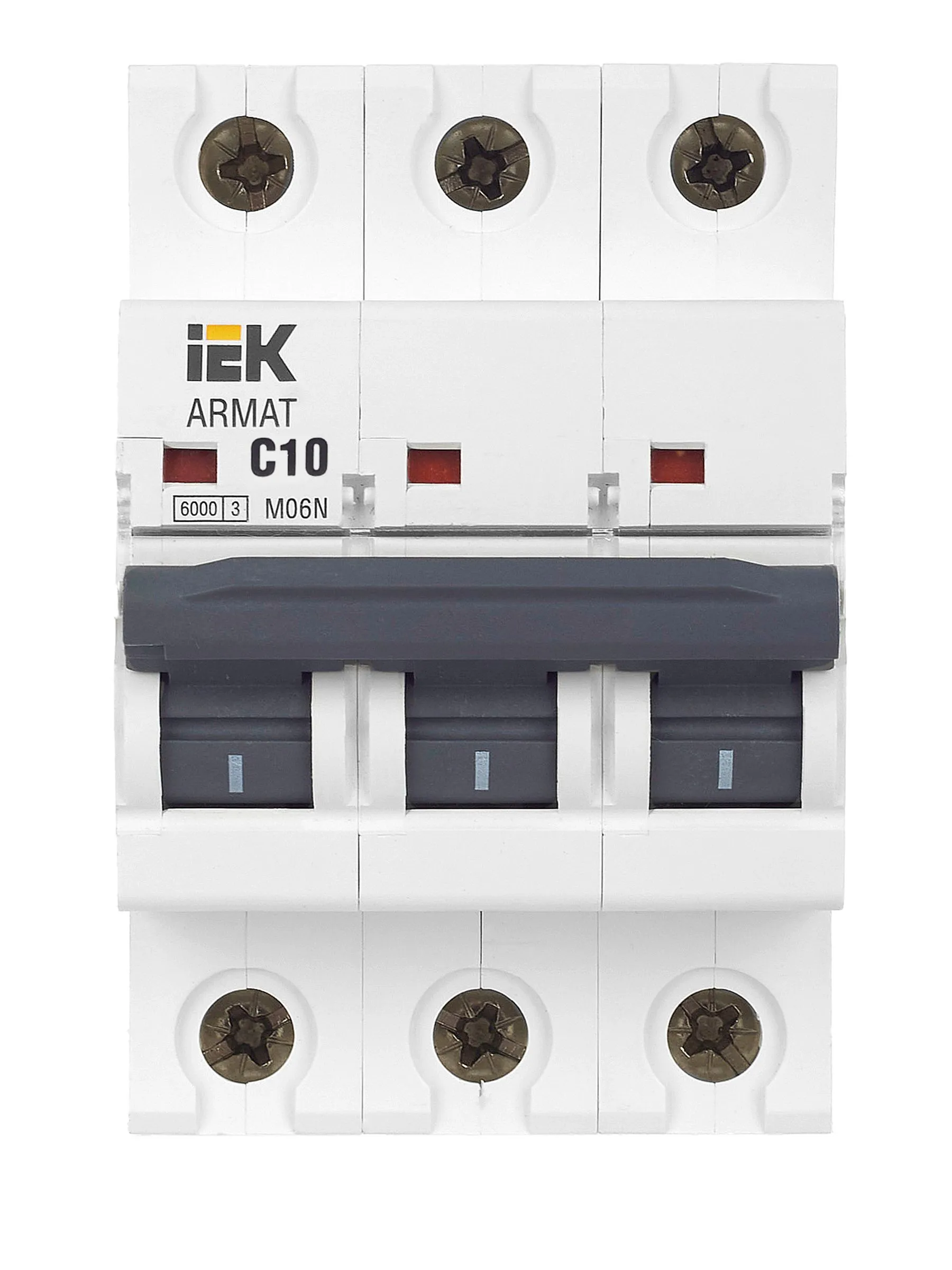 ARMAT Автоматический выключатель M06N 3P C 10А IEK - Фото 3