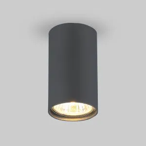 Светильник накладной точечный 1081 (5256) GU10 GR графит Elektrostandard a038615