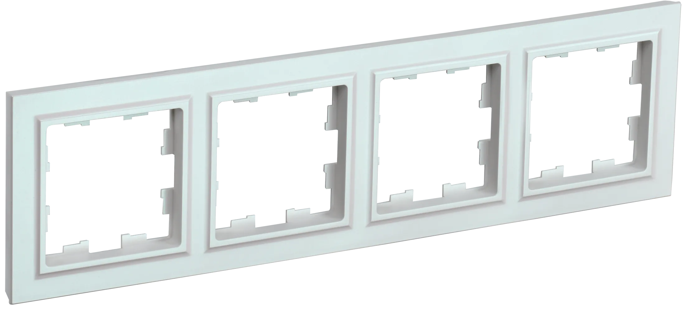 BRITE Рамка 4-местная РУ-4-БрЖ жемчуг IEK