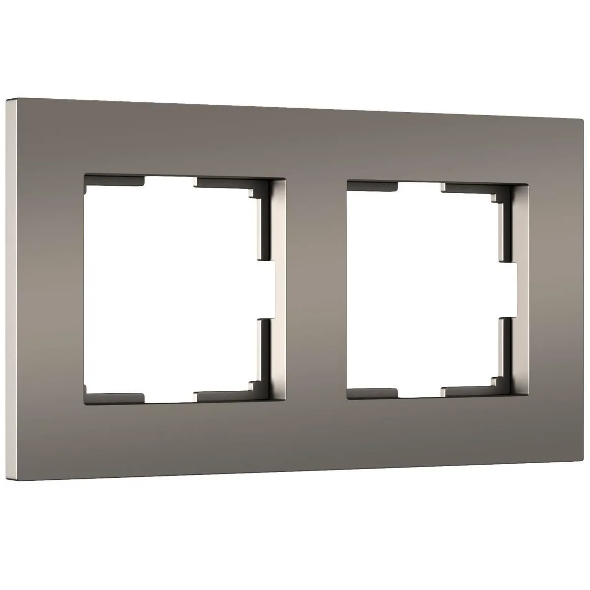 Рамка на 2 поста Slab (бронза матовый) Werkel