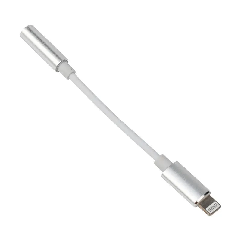 Кабель переходник с iPhone 5/6/7/8/X моделей на AUX гн. 3,5 мм REXANT - Фото 3