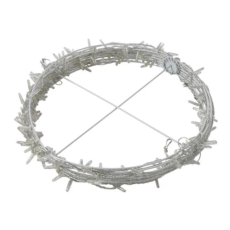 Шар светодиодный 230V, диаметр 50 см, 200 светодиодов, эффект мерцания, цвет белый NEON-NIGHT - Фото 4