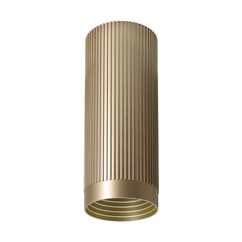 Накладной светильник WOLTA WSL-GU10/19SG LUXOR под лампу GU10 Песочное золото D55x150