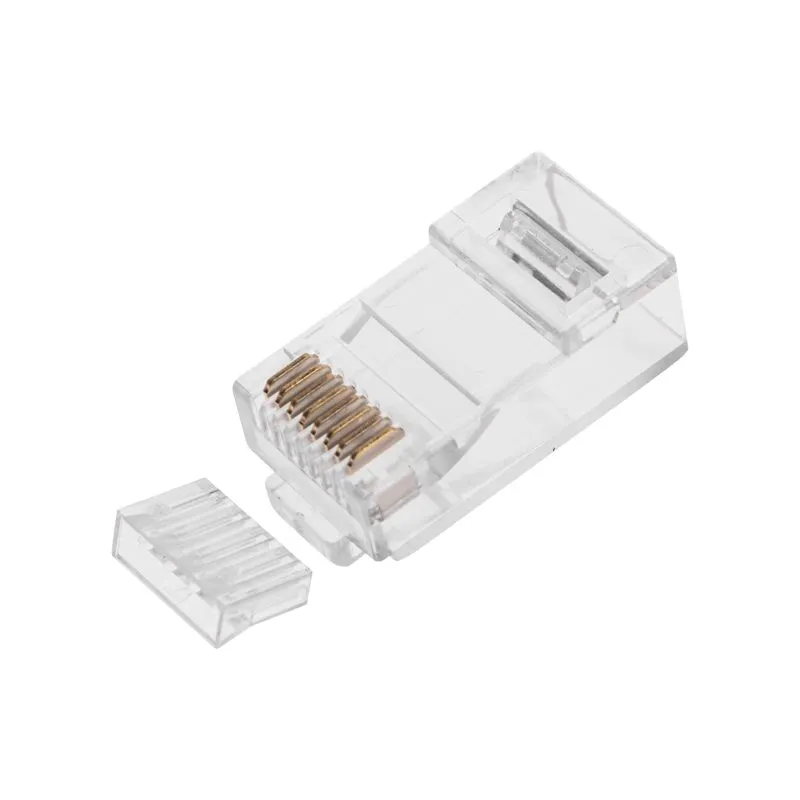 Разъем RJ-45(8P8C) под витую пару, UTP, CAT 6, с вставкой REXANT 05-1031