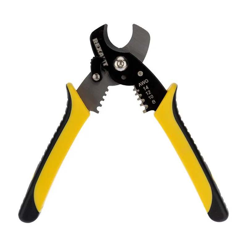 Кабелерез HT-50A МАСТЕР диаметр до 13,5мм, с функцией зачистки кабеля 0,5-6мм² REXANT - Фото 5