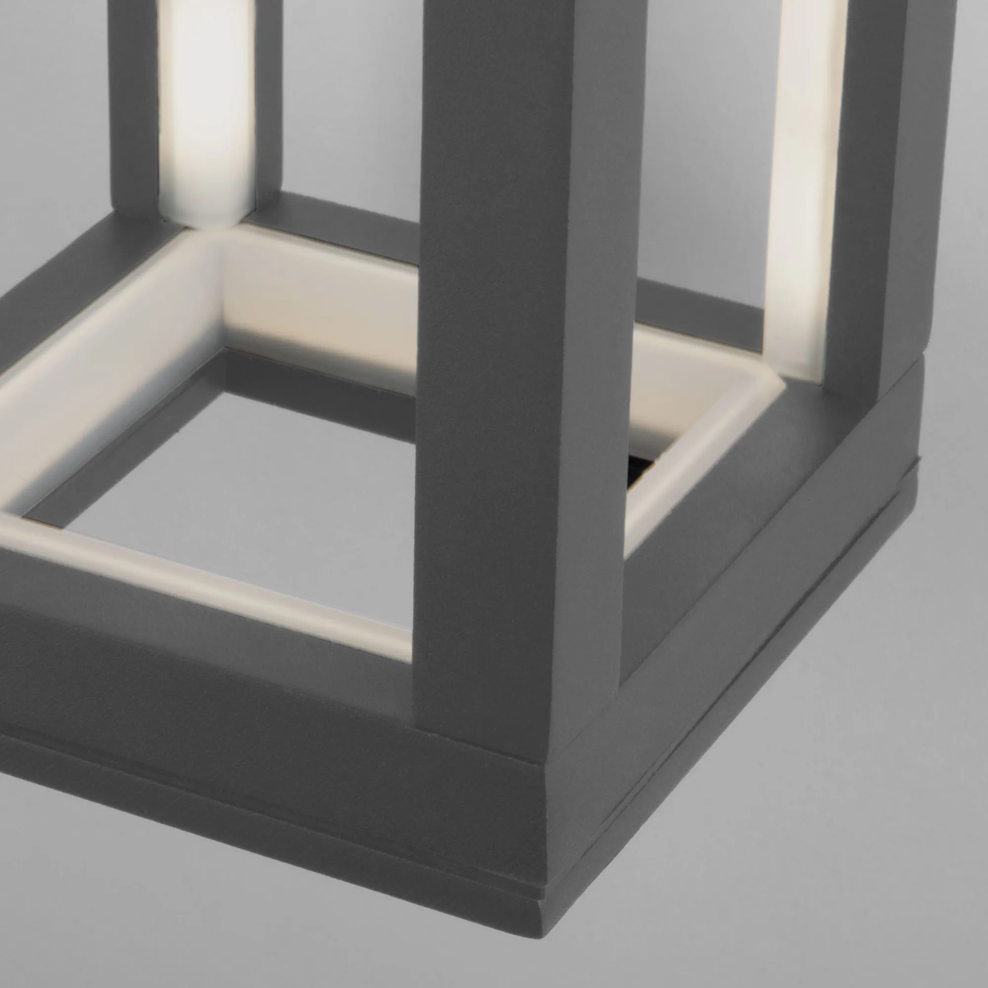 Светильник светодиодный уличный настенный Frame LED IP54 1527 TECHNO LED серый Elektrostandard - Фото 4