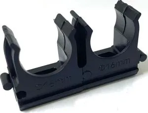 Крепеж-клипса Ø 16 цвета: черный (100шт/уп) DEKRON GX4001-1