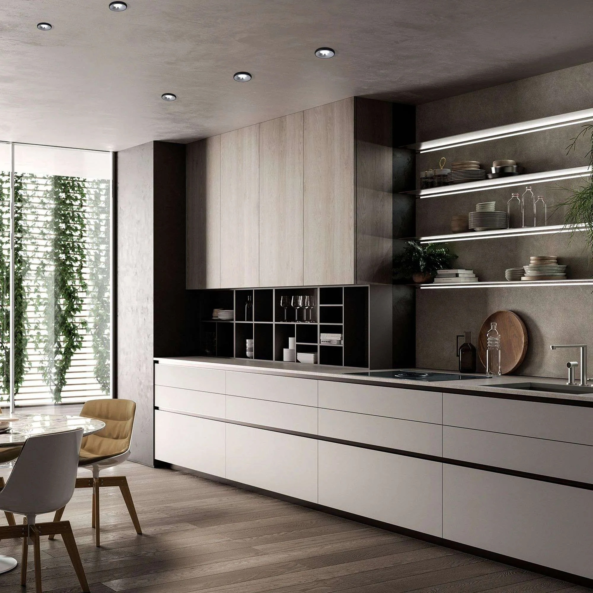 Светильник точечный 118 MR16 серебро/черный Elektrostandard - Фото 6