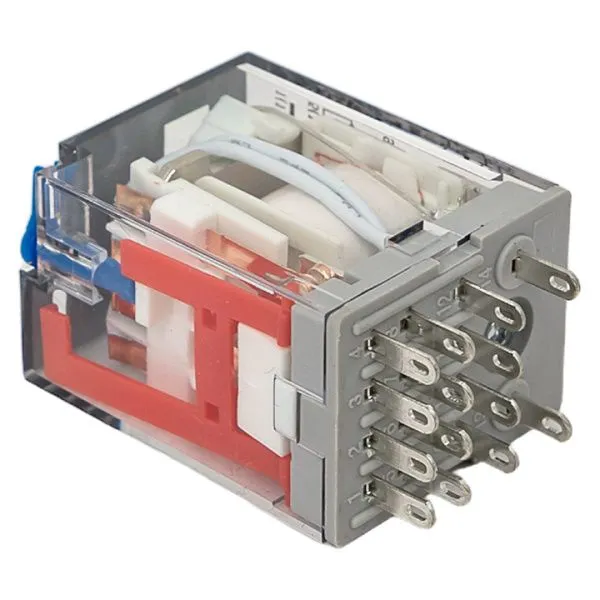 Реле промежуточное с кнопкой и мех. Индикацией RPAt 22/4 5A 220В DC EKF - Фото 7