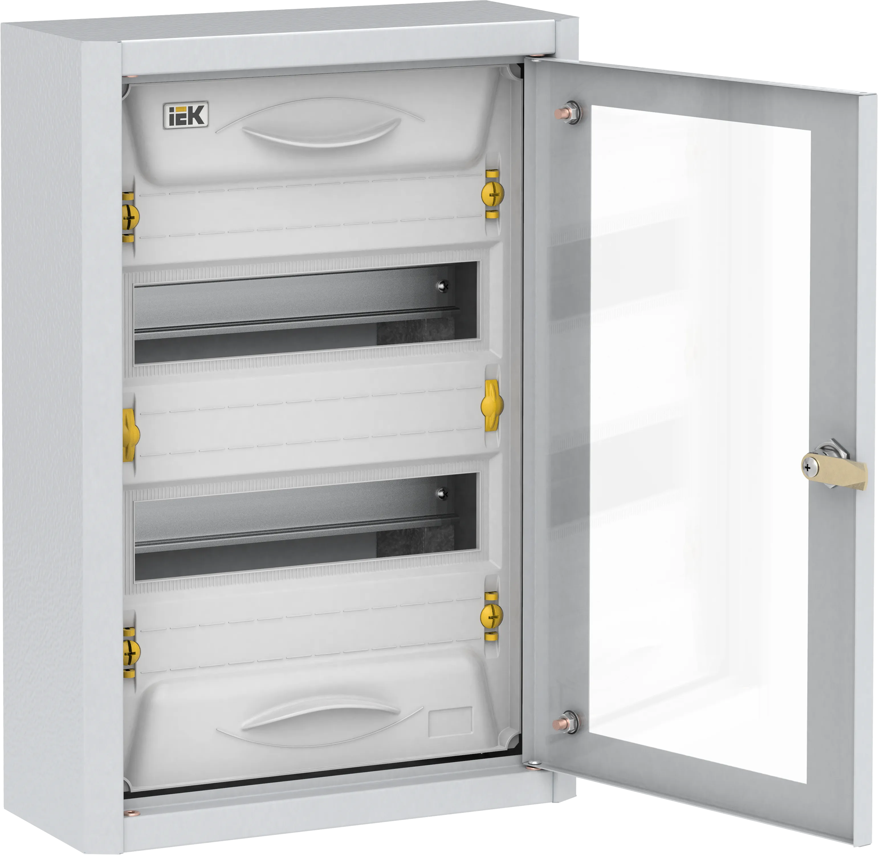 TITAN 5 Корпус металлический ЩРн-24 прозрачная дверь IP31 УХЛ3 IEK MKM16-N-024-31-Z-U