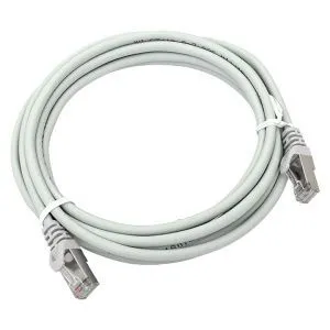 Патч-корд TERACOM PRO Cat.5E экран. FTP LSZH серый (3,0м) TRP-5EFTP-LSH-3M-GY