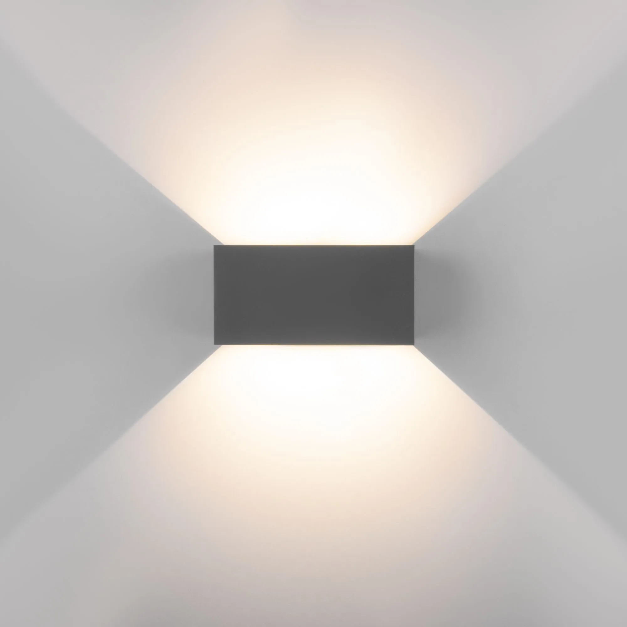 Светильник светодиодный уличный настенный WINNER DOUBLE LED IP54 35137/W серый Elektrostandard - Фото 5