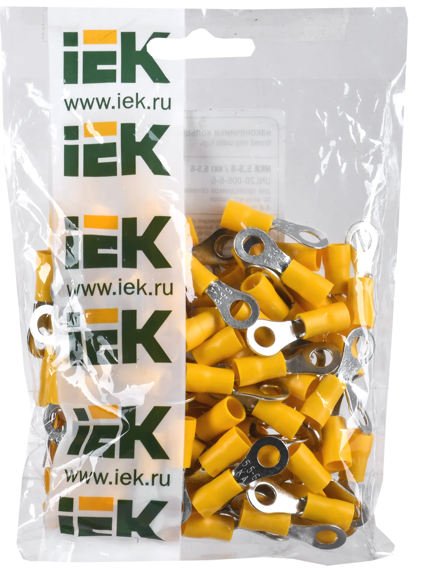 Наконечник НКИ 5,5-6 кольцо 4-6мм (100шт/упак) IEK - Фото 2